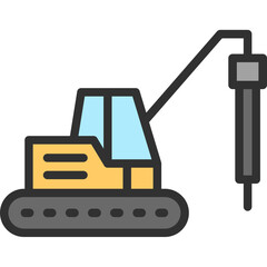 Pile Driver Icon