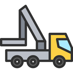 Concrete Pump Icon