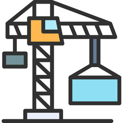Construction Crane Icon