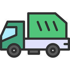 Garbage Truck Icon