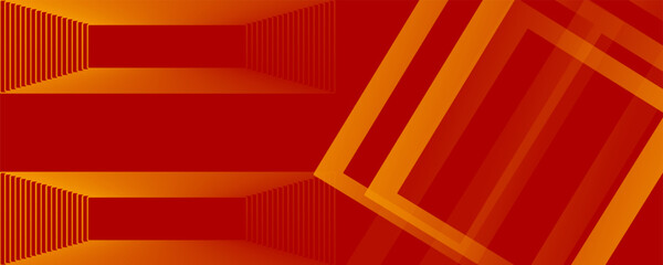 Geometric abstract red background. Vector illustration