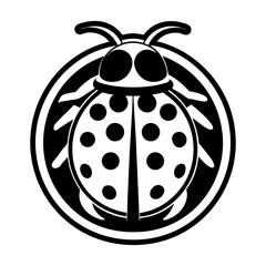 Glyph Style Ladybug Icons