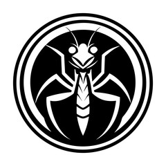 Glyph Style Mantis Logos