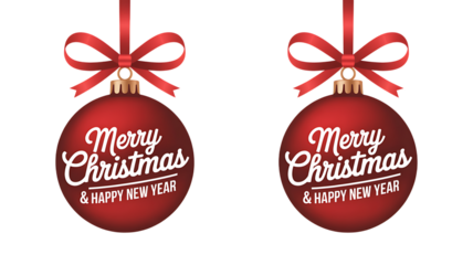 Spread festive cheer with elegant red Christmas ornaments, perfect for holiday greetings and seasonal decor, adding warmth and joy to any project with a touch of tradition