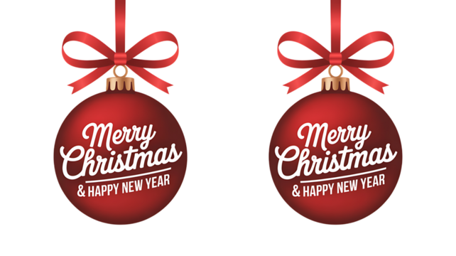 Spread festive cheer with elegant red Christmas ornaments, perfect for holiday greetings and seasonal decor, adding warmth and joy to any project with a touch of tradition