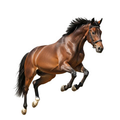 Obraz premium jumping horse