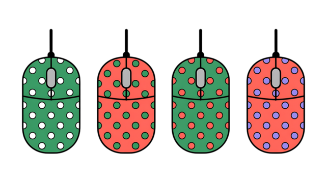 Whimsical polka dot computer mice add a playful touch to any workspace, bringing a burst of color and fun to your digital world with these colorful tech accessories