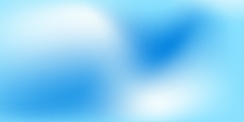 Blue sky clear soft texture abstract banner. Blur background.