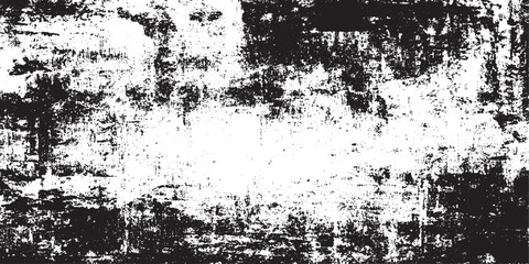 Dirty or dust film grain speck grit grunge overlay on white background grain noise Speckle grain dot white Vintage black and white cracked wall texture with dirty grunge effect. Vector old grunge wall