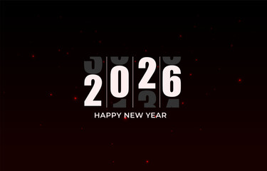 Obraz premium Happy New Year 2026! Wishing you joy, success & good health.