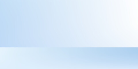 Modern blue studio room. Limbo light background. Abstract 3d backdrop for product presentation abstract modern