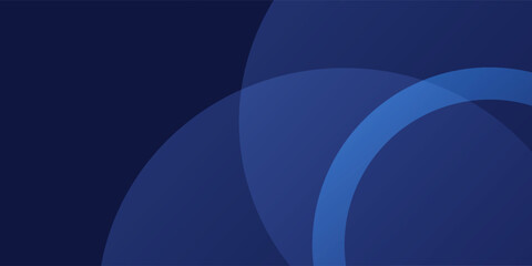 Fototapeta premium Abstract blue geometric background. Dynamic shapes composition.vector