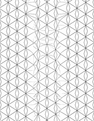 Fototapeta premium Geometric Pattern with Interlocking Triangles and Diamond Shapes.