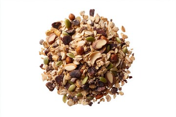 Top-Down Granola Mix with Nuts and Seeds