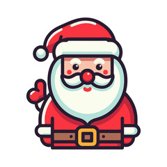 Santa Claus illustration design
