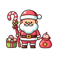 Santa Claus illustration design
