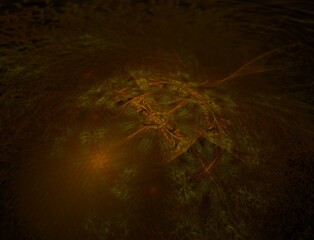 Imaginatory fractal abstract background Image