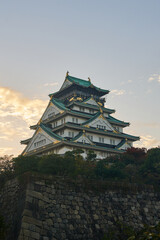 Osaka Castle, Osaka, Japan 