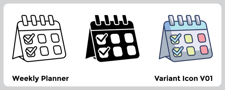 Weekly Planner - Powered by Adobe