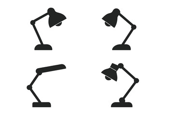 Varied desk lamps showcasing unique designs and styles ideal for office or home lighting