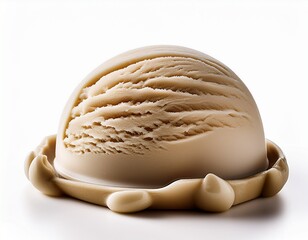 ice cream scoop isolated