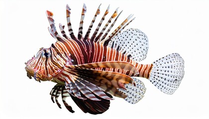 lionfish isolated no background