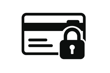 Secure payment methods use lock symbol to represent safety and trust in online transactions