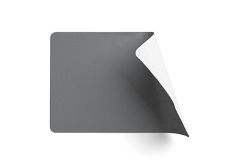 Top-Right Peel Grey Sticker