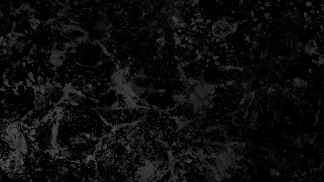 black grunge gritty abstract background loop animation, textures and grain for grungy and grime effect	