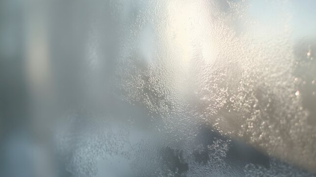 Minimal Silver Frosted Christmas Background