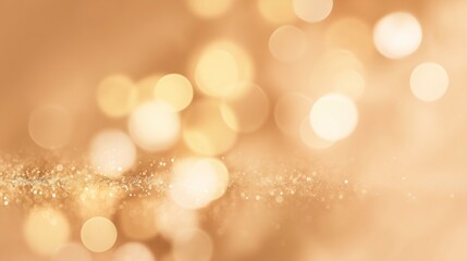 Minimal Champagne Gold Christmas Gradient