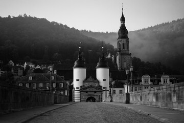 Heidelberg  schwarz und weiss