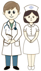 doctor and nurse