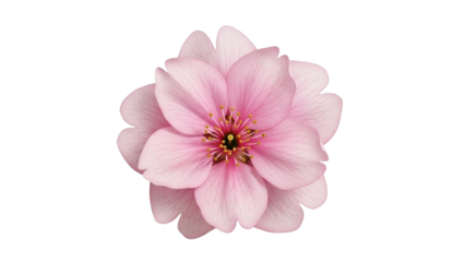 Delicate Pink Blossom A Symbol of Spring's Gentle Bloom and Renewal