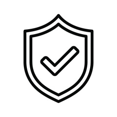 Shield with Checkmark Icon