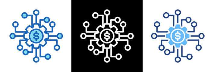 Fintech Integration triplestyle icon