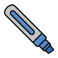 White board marker icon vector design template simple and modern