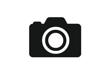 Creative camera icon capturing moments with simplicity in a modern design suitable for digital media and art projects