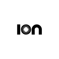 ion logo icon vector template