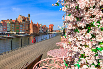 The Main Town of Gdansk at sutumn, Poland.