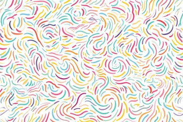 Fototapeta premium Abstract Colorful Brushstrokes Texture Background