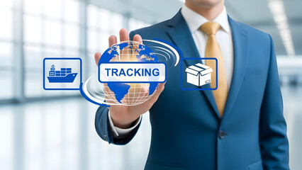 Effortless global logistics tracking with innovative technology for seamless supply chains and efficient delivery across land, sea, and air networks