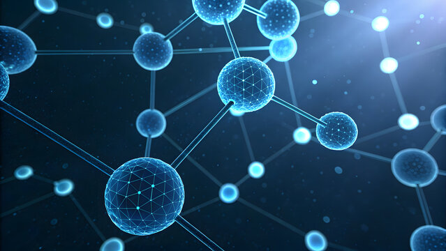 Digital Glowing Molecules