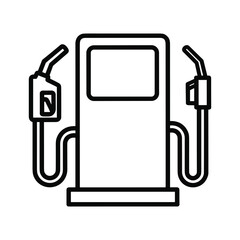 Gas Pump Line Icon