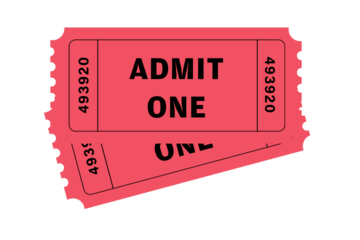 2 tickets d'entrée - Places de cinéma 