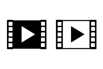 icone vidéo en lecture 