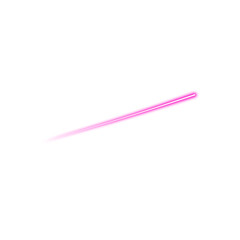 Glowing Pink Neon Line 