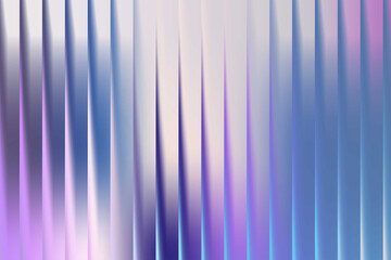 Iridescent vertical stripes create an ethereal light spectrum effect, a modern abstract background with soft holographic gradients
