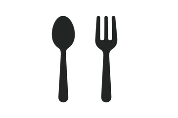 Kitchen utensils showcase with spoon and fork for dining experience