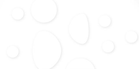 White and grey abstract modern circle background. abstract white circle shape with digital hi tech concept background technology. Presentation slide template. Glowing circle lines design .